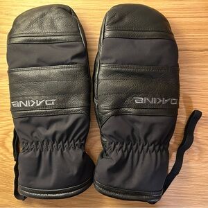 DAKINE BARON GORE-TEX MITTS MEN'S - BLACK - SIZE 8.5